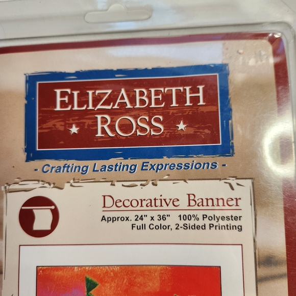 Elizabeth Ross Decorative Flag Banner 24X36 Christmas Goose 2 Sided Printing - Picture 2 of 9